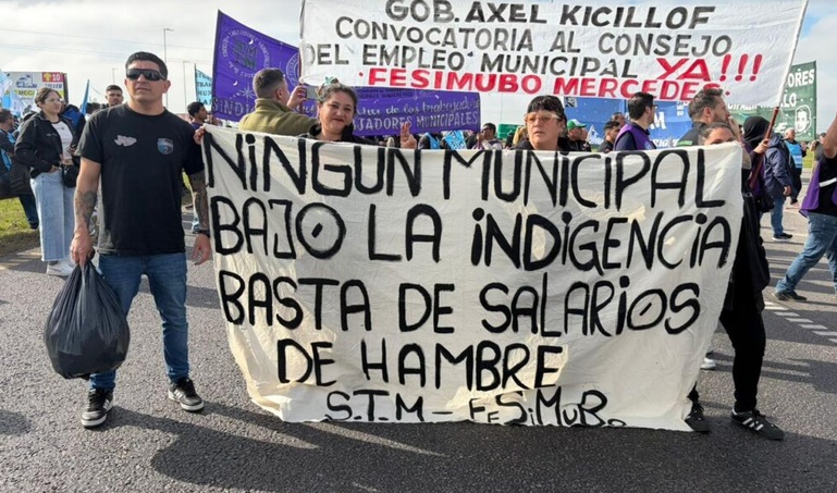 MUNICIPALES BONAERENSES BLOQUEARON EL ACCESO AL PUERTO DE BAH&Iacute;A BLANCA Y ANTICIPAN NUEVAS MEDIDAS