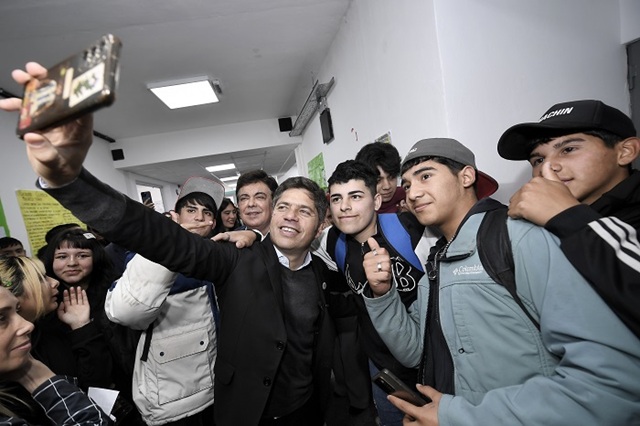 KICILLOF EN LA MATANZA INAUGURA DOS EDIFICIOS EDUCATIVOS Y ALCANZA LOS 327 NUEVOS ESTABLECIMIENTOS