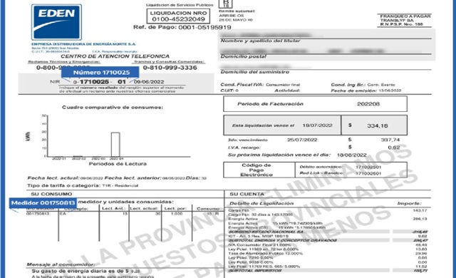 PROCURACI&Oacute;N AVALA LA PROHIBICI&Oacute;N DE COBRAR TASAS MUNICIPALES EN LAS BOLETAS DE LUZ Y GAS