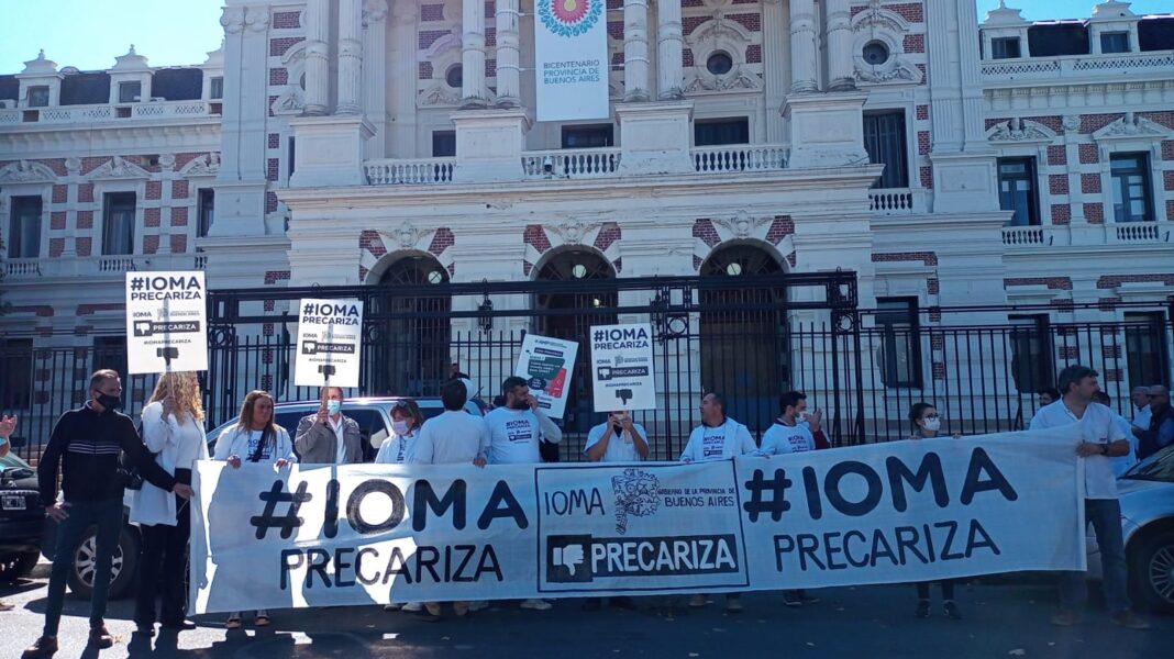 TRAS DECLARAR EL ESTADO DE ALERTA, LA AGREMIACI&Oacute;N M&Eacute;DICA PLATENSE SUSPENDI&Oacute; LA ATENCI&Oacute;N POR IOMA