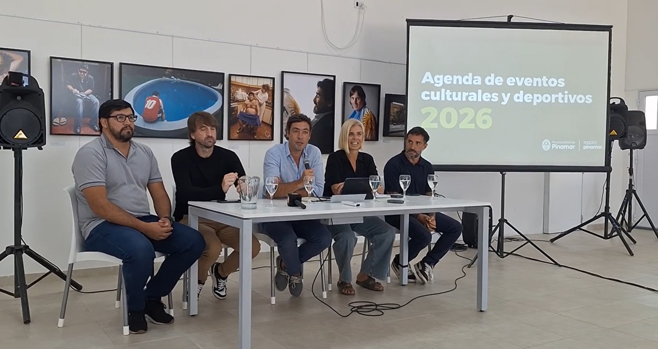 EL INTENDENTE LIC. JUAN MANUEL IBARGUREN EN LA PRESENTACI&Oacute;N DEL CALENDARIO DE EVENTOS 2026 DE PINAMAR