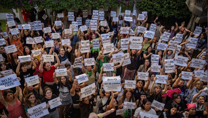 LA JUSTICIA ORDEN&Oacute; DESALOJAR FATE TRAS SIETE MESES DE CONFLICTO