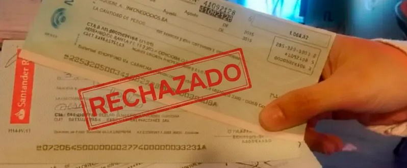 CADENA DE PAGOS: EL RECHAZO DE CHEQUES POR FALTA DE FONDOS ALCANZ&Oacute; LOS NIVELES DE LA PANDEMIA