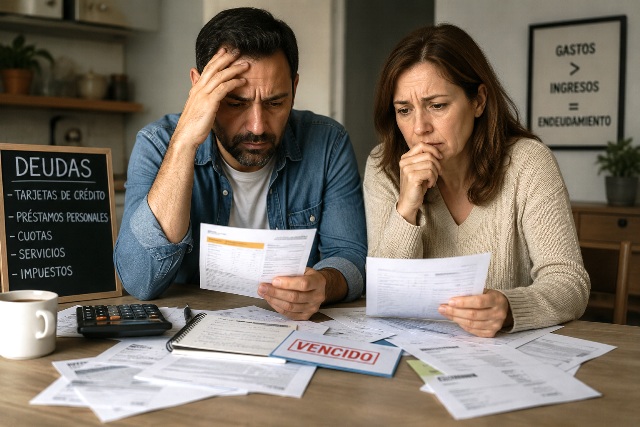 LA MOROSIDAD DE LAS FAMILIAS SE TRIPLIC&Oacute; EN UN A&Ntilde;O Y ROZA EL 13%