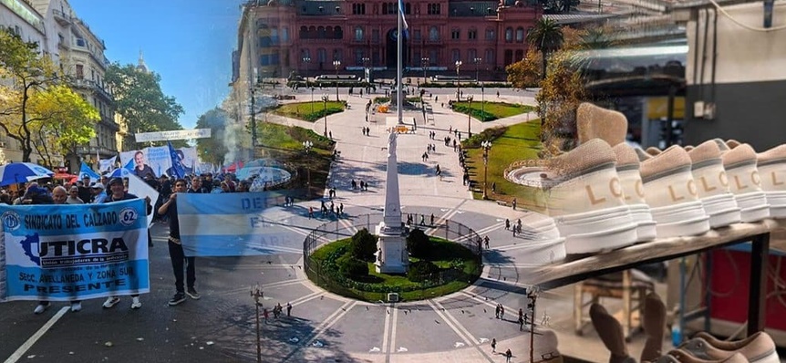 INDUSTRIA DEL CALZADO: HABR&Aacute; UN &ldquo;ZAPATAZO SOLIDARIO&rdquo; EN PLAZA DE MAYO EN &ldquo;DEFENSA DE LA PRODUCCI&Oacute;N NACIONAL&ldquo;