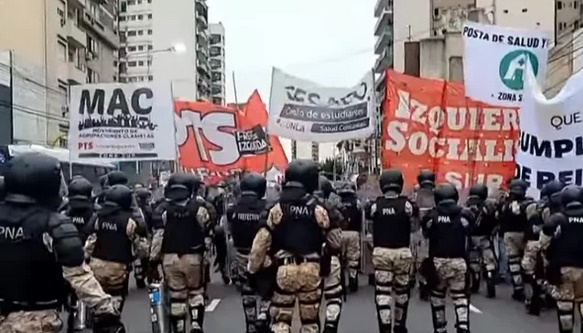 LUNES DE MANIFESTACIONES: &iquest;CU&Aacute;LES SON LOS SECTORES QUE REALIZAN PAROS EN EL COMIENZO DE LA SEMANA?