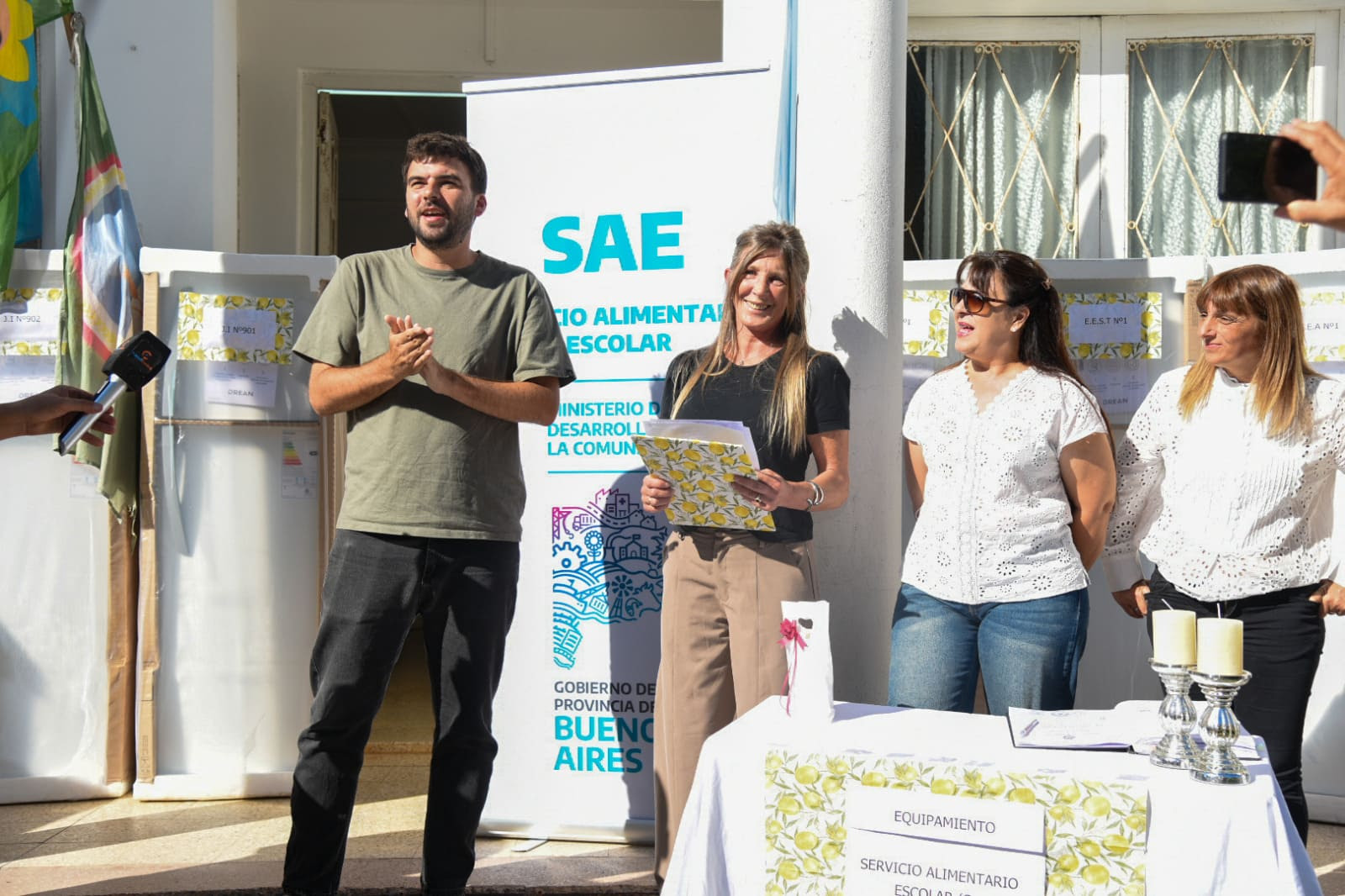 GENERAL ALVEAR: LA PROVINCIA FORTALECE EL SAE CON NUEVA ENTREGA DE EQUIPAMIENTO ESCOLAR