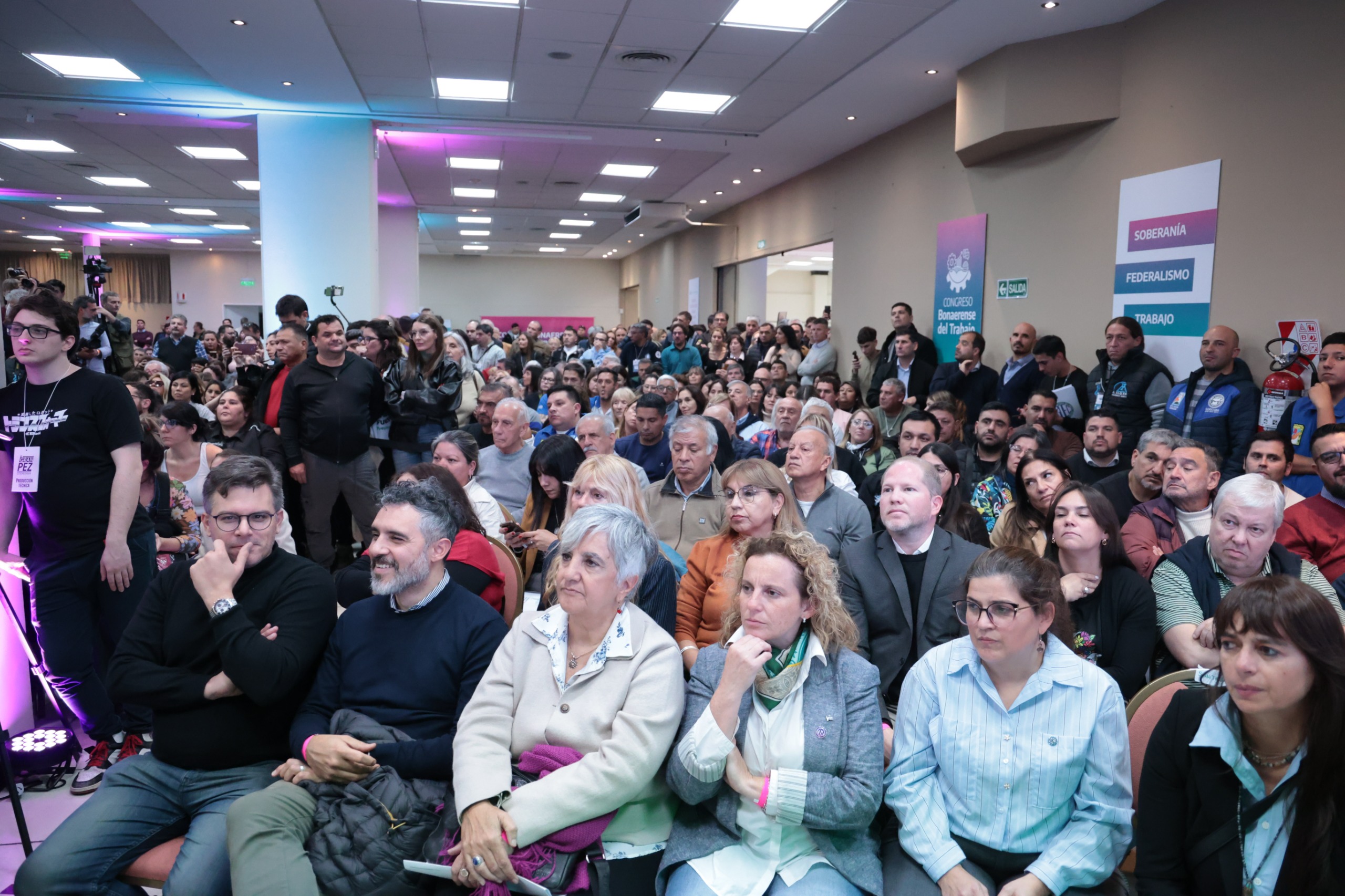KICILLOF Y CORREA CERRARON EL PRIMER CONGRESO BONAERENSE DEL TRABAJO