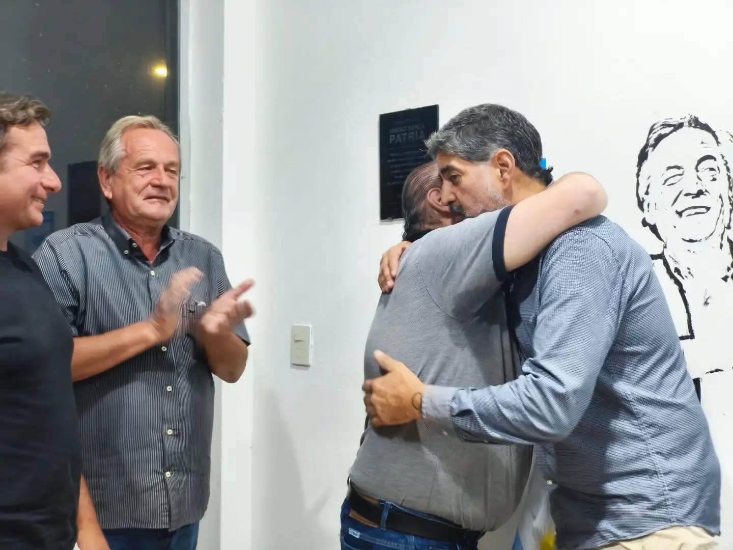 EMOTIVO ACTO DEL PERONISMO PINAMARENSE POR EL ANIVERSARIO DE MALVINAS