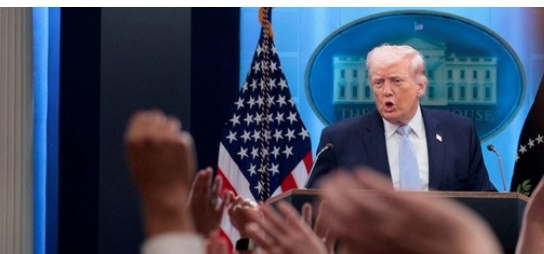 TRUMP: &ldquo;ACCEDI&Oacute; A SUSPENDER LOS BOMBARDEOS POR DOS SEMANAS&rdquo; Y ACEPTA EL PLAN DE 10 PUNTOS DE IR&Aacute;N