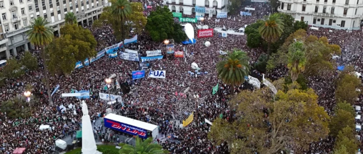 LA MARCHA FEDERAL UNIVERSITARIA SUMA RESPALDO GREMIAL Y POL&Iacute;TICO TRAS EL FALLO JUDICIAL